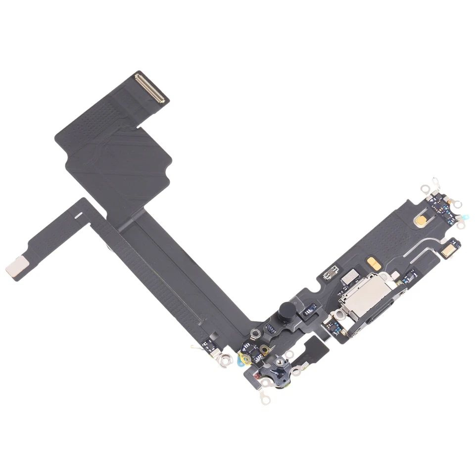 Banda Flex Incarcare pentru Iphone 15 pro max negru mufa incarcare [2]