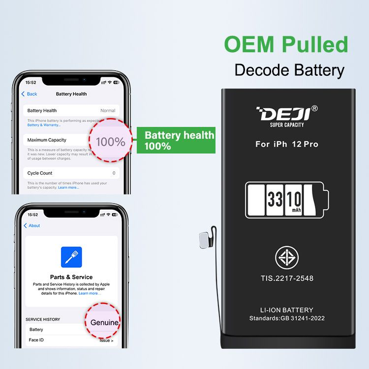 baterie acumulator deji iphone 12 12 pro capacitate mare marita high capacity diagnostic decode [6]