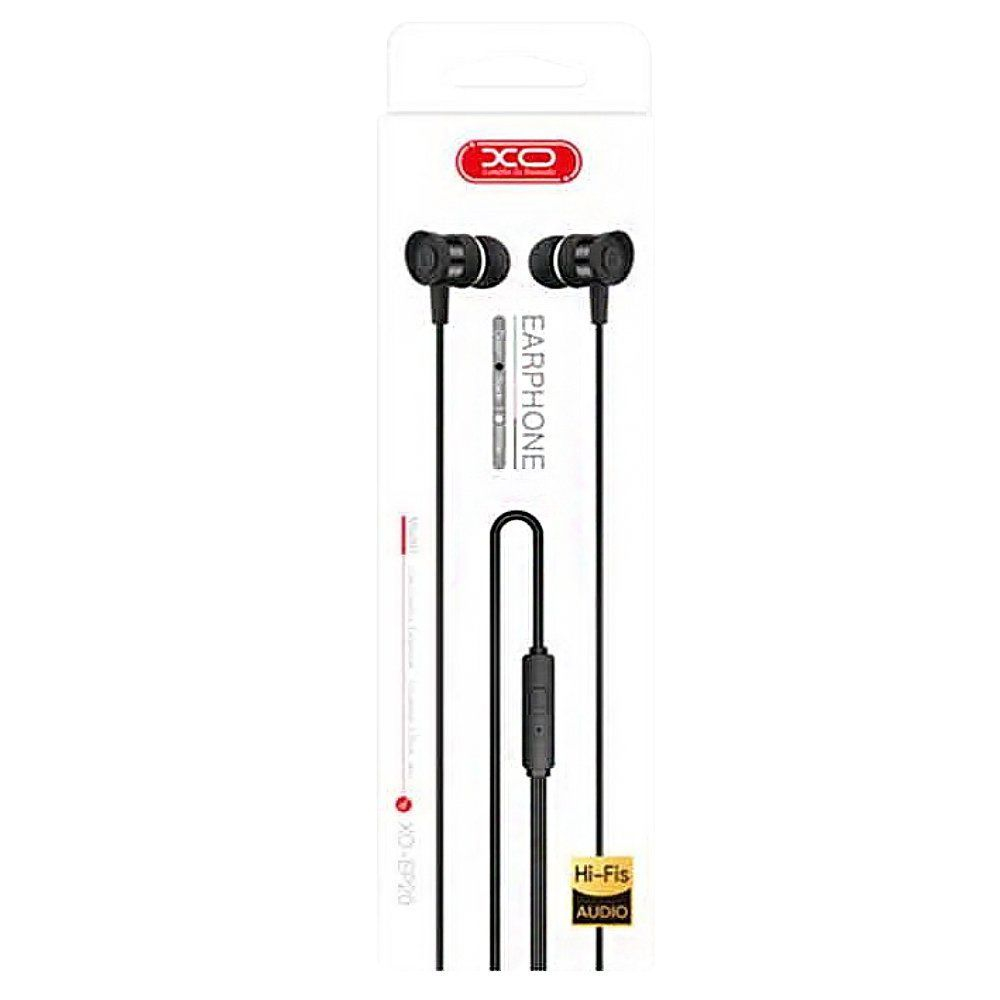 Casti Audio cu Fir XO-EP20 Negru [2]