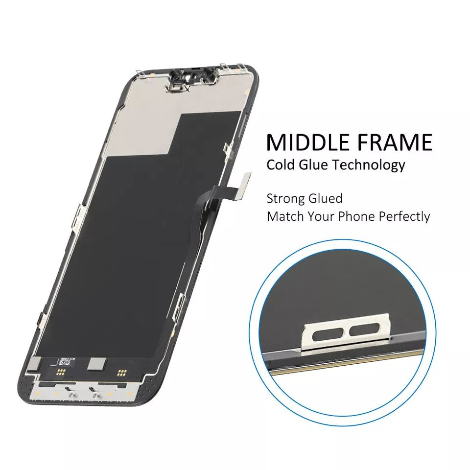 Ecran display lcd apple iphone incell hd hd+ fhd premium negru jhx 13 pro max [4]