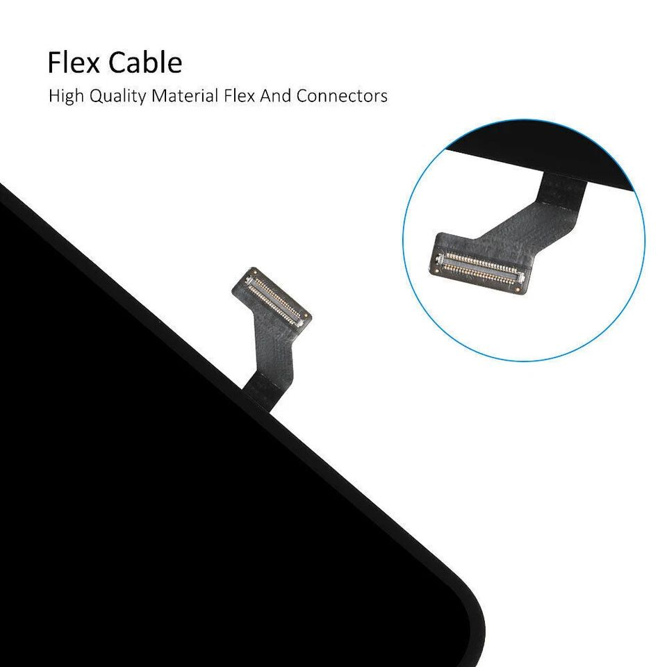 Ecran display lcd apple iphone incell hd hd+ fhd premium negru jhx 14 [3]