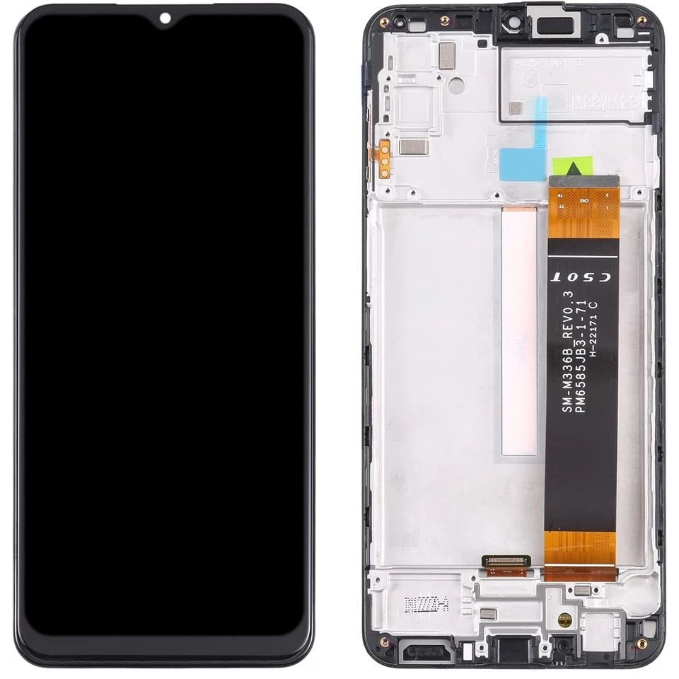 Ecran display lcd samsung galaxy negru cu rama a13 a137 [2]