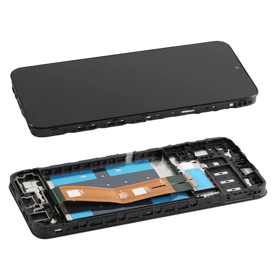 Ecran display lcd samsung galaxy negru cu rama a14 4g a145p a145r [6]