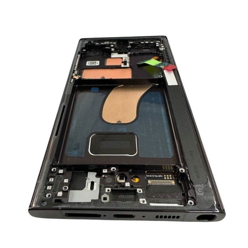 Display Ecran Lcd pentru Samsung S23 Ultra Negru cu Rama NCC Soft Oled [2]