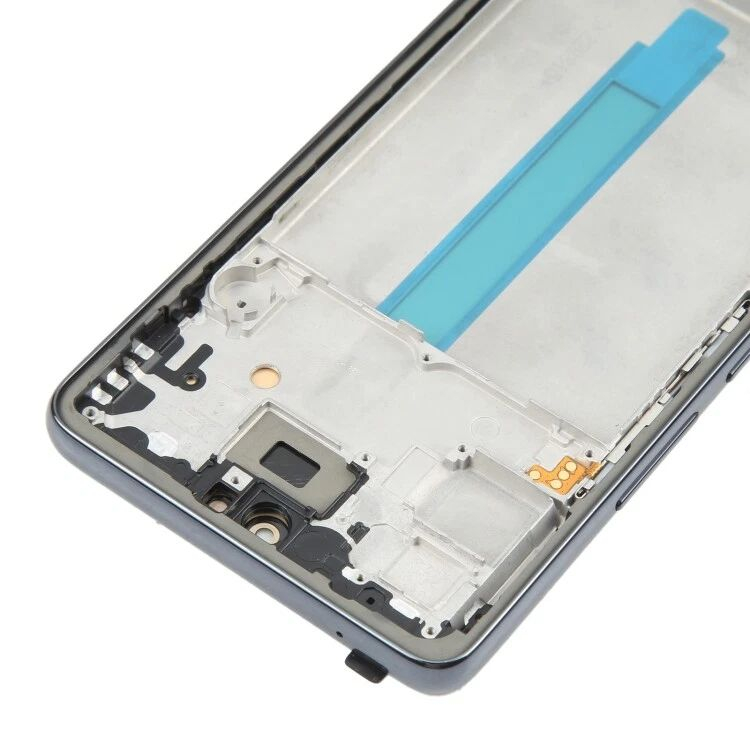 Ecran display lcd samsung galaxy negru a53 5g a536 soft oled cu rama [3]