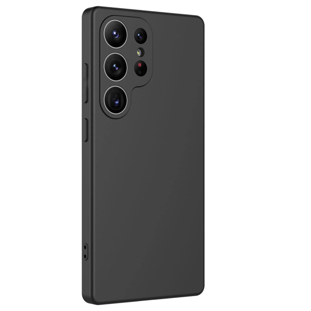 Husa de silicon Matt pentru Motorola Edge 70 Fusion Negru [2]