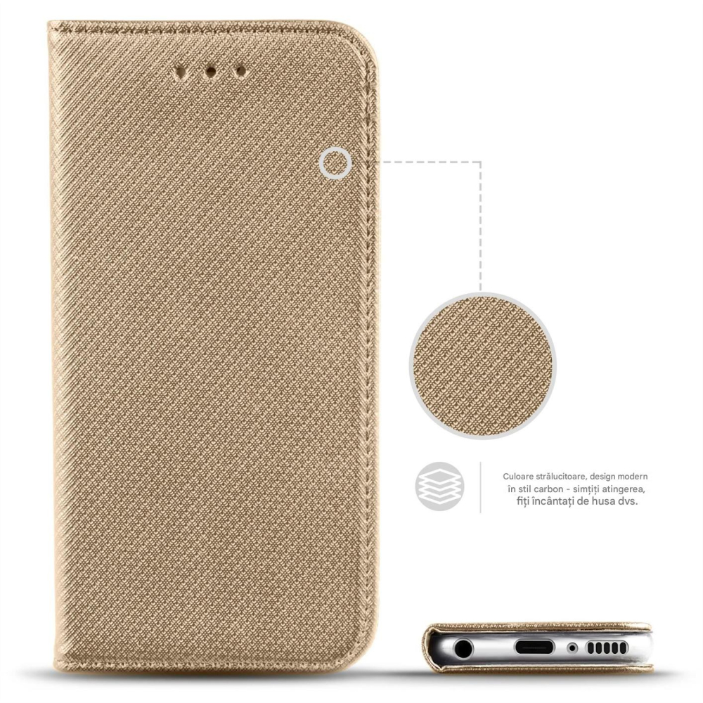 Husa Tip Carte pentru Samsung A27 Auriu [6]
