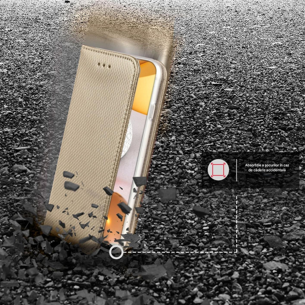 Husa Tip Carte pentru Samsung A27 Auriu [4]