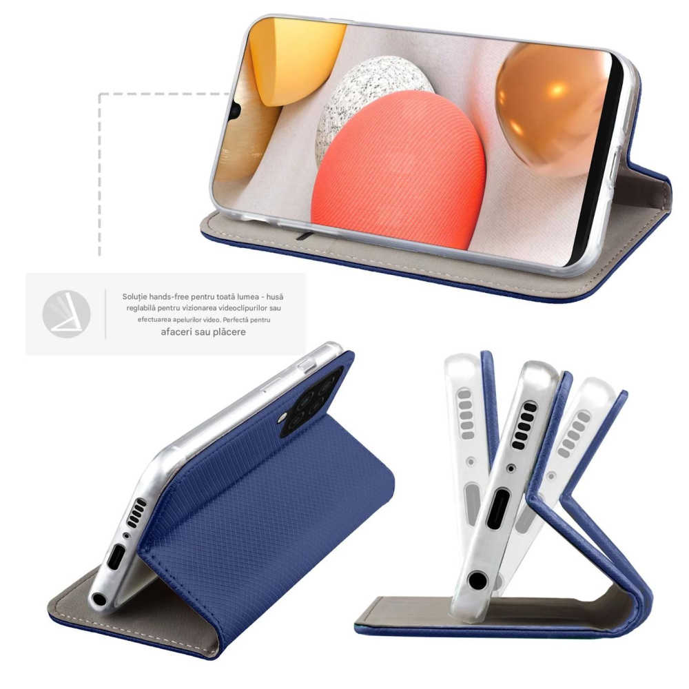 husa tip carte Xiaomi 13 Pro (2210132G, 2210132C) albastru [2]