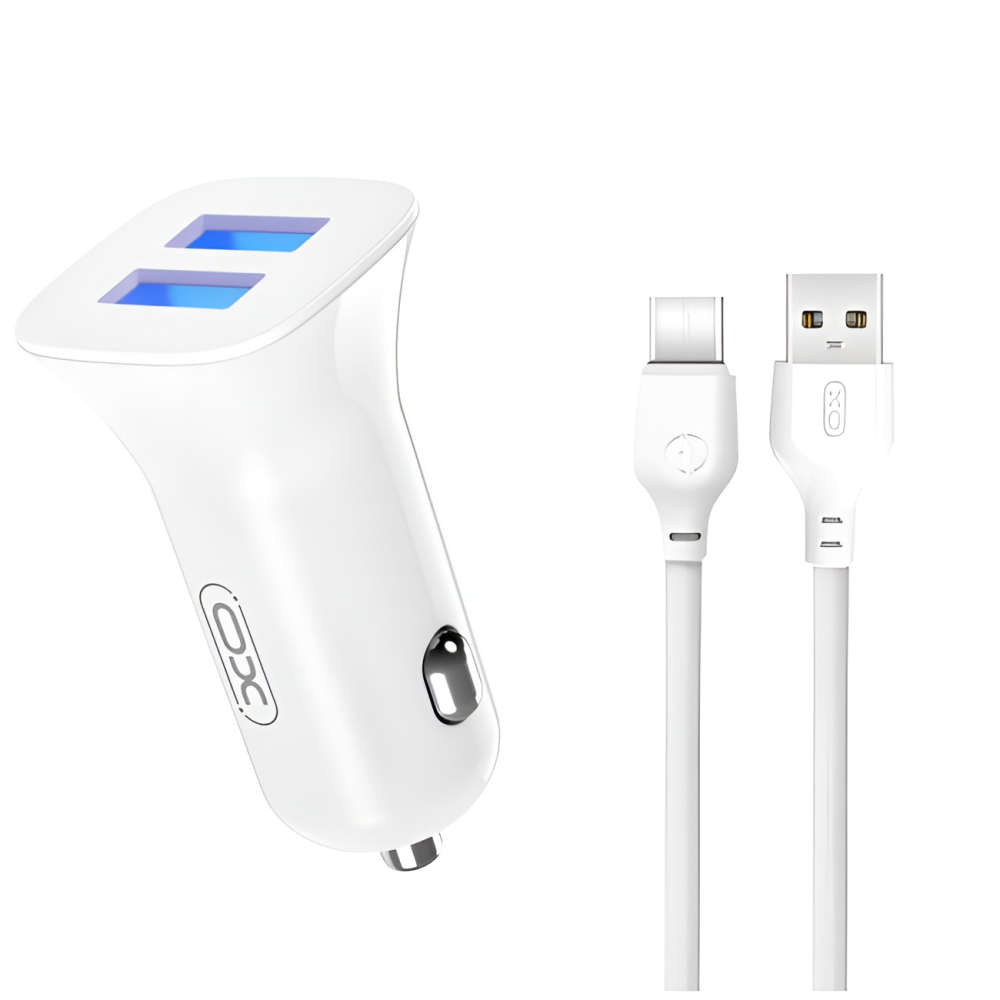 Incarcator Auto XO-TZ10 cu Cablu Usb - Type-C (12W) [1]
