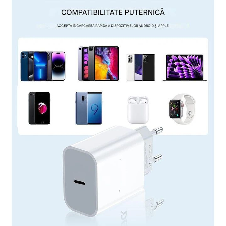 incarcator retea deji a109 20 watt alb [3]