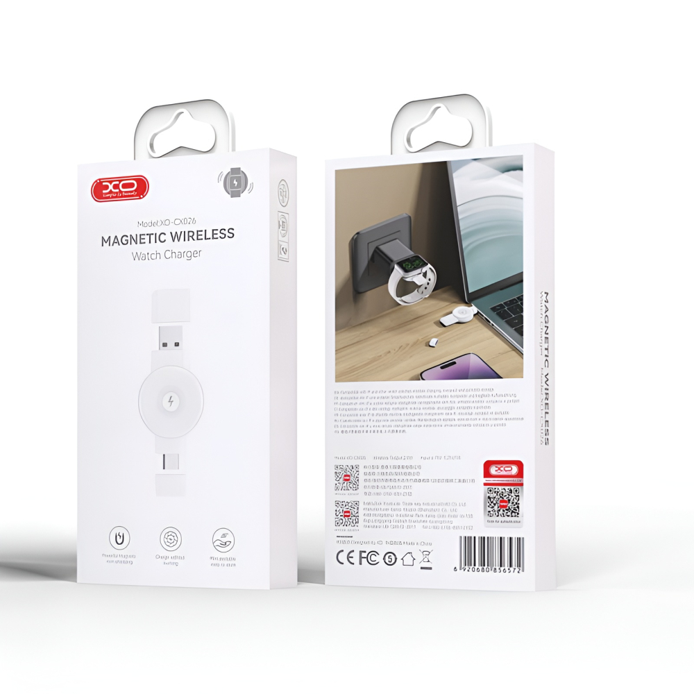 Incarcator Wireless Smart Watch XO-CX026 Alb [3]