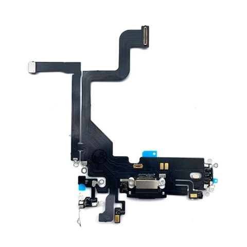 Iphone - Banda Flex Incarcare pentru Iphone 13 pro negru mufa incarcare