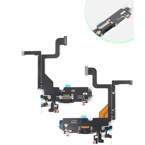Banda Flex Incarcare pentru Iphone 13 pro negru mufa incarcare [1]
