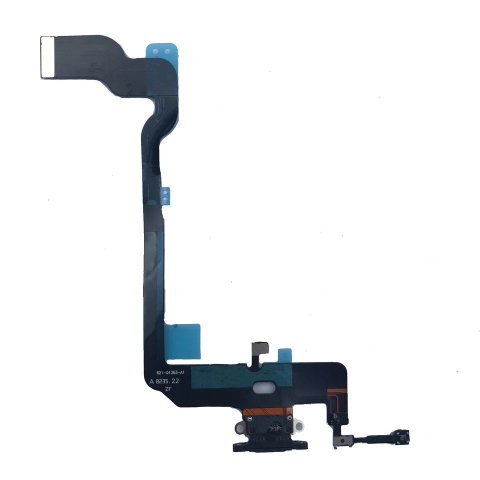 Banda Flex Incarcare pentru Iphone xs negru black mufa incarcare [1]