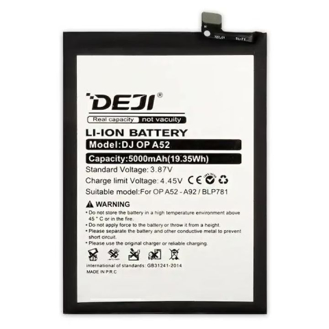 Acumulatori / Baterii - Baterie Compatibila Oppo A52 / A72 / A92 // Realme C21 / C21Y (BLP781 / BLP729)