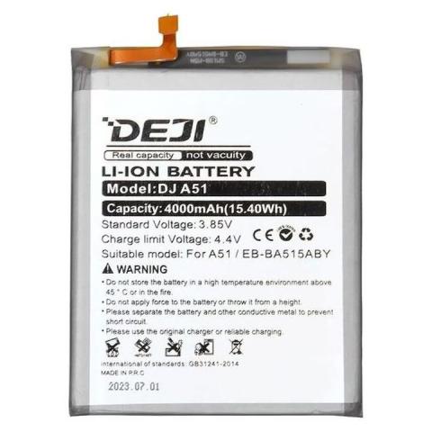 Seria A - Baterie Compatibila Samsung A51 (EB-BA515ABY)
