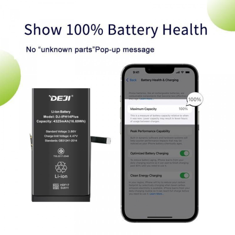 Acumulatori / Baterii - Baterie iphone 14 plus tehnologie bms