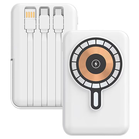 Baterii Externe / Powerbank - Baterie Externa Deji B275 10000 mAh Alb power bank powerbank