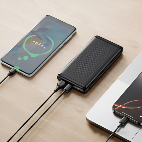 Baterie Externa Xo PB308 10000 mAh negru power bank powerbank [3]