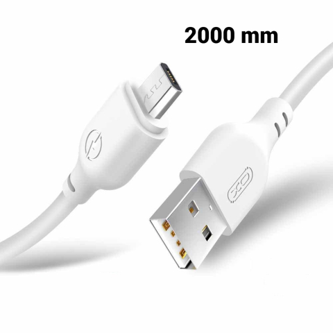 Cabluri de date / Audio - Cablu de Date XO-NB103 Usb - Micro Usb 2M Alb
