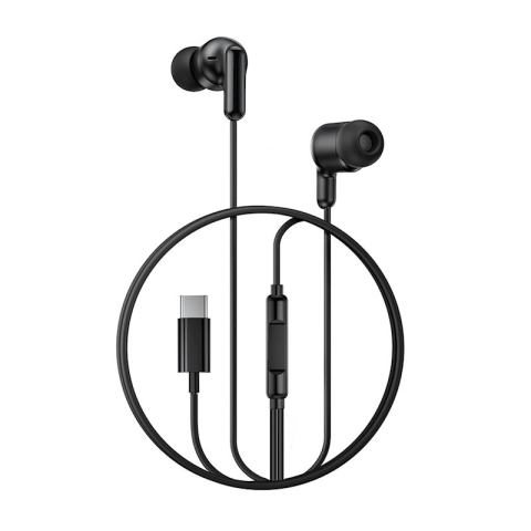 Casti Audio cu Fir cu mufa Type-C XO-EP84 Negru [1]