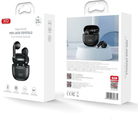 Casti Wireless TWS XO-X33 Negru [2]