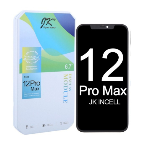 Iphone - Display Ecran Lcd pentru Iphone 12 Pro Max Incell JK (FullHD) Negru