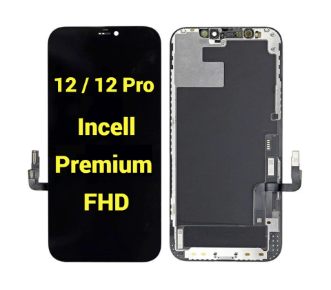 Iphone - Ecran display lcd apple iphone incell hd hd+ fhd premium negru jhx 12 pro