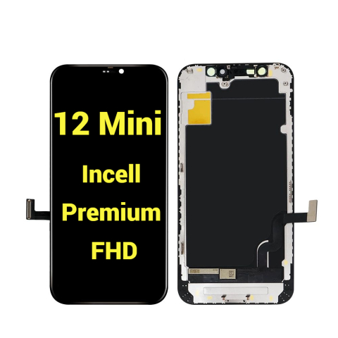Iphone - Ecran display lcd apple iphone incell hd hd+ fhd premium negru jhx 12 mini
