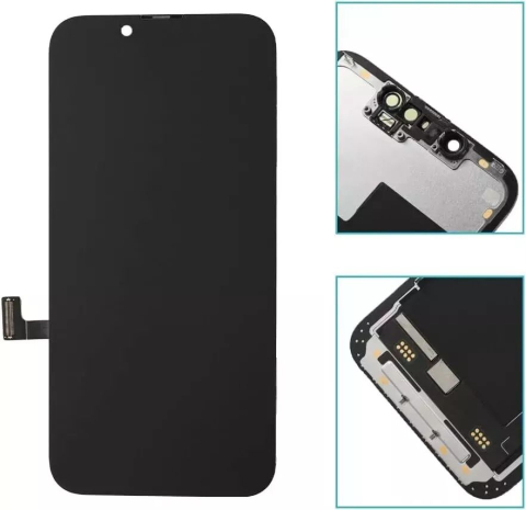 Ecran display lcd apple iphone incell hd hd+ fhd premium negru jhx 13 mini [3]