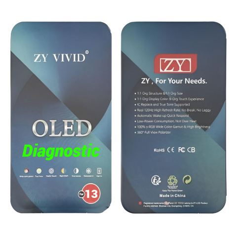 Ecrane / Display - Display Ecran Lcd pentru Iphone 13 Oled Diagnostic ZY