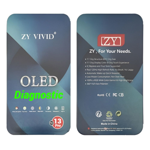 Ecrane / Display - Display Ecran Lcd pentru Iphone 13 Pro Oled Diagnostic ZY (120 Hz)