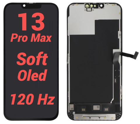 Seria 13 - Ecran display lcd apple iphone soft oled premium negru jhx 13 pro max