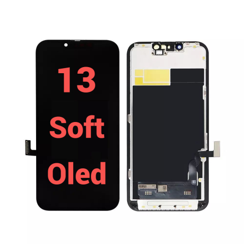 Seria 13 - Ecran display lcd apple iphone soft oled premium negru jhx 13