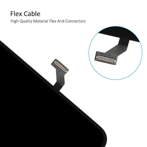 Ecran display lcd apple iphone incell hd hd+ fhd premium negru jhx 14 [2]