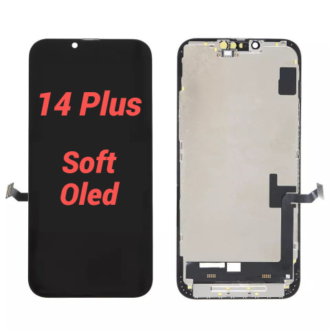 Seria 14 - Display Ecran Lcd pentru Iphone 14 Plus Soft Oled Negru
