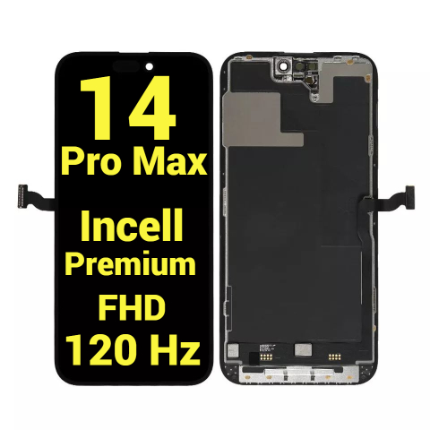Seria 14 - Ecran display lcd apple iphone incell hd hd+ fhd premium negru jhx 14 pro max