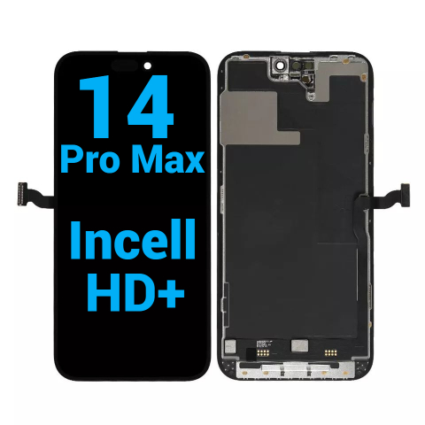 Seria 14 - Ecran display lcd apple iphone incell hd hd+ fhd premium negru 14 pro max jhx