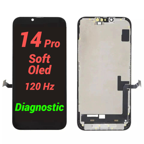 Seria 14 - Display Ecran Lcd pentru Iphone 14 Pro Soft Oled Diagnostic (120 Hz)