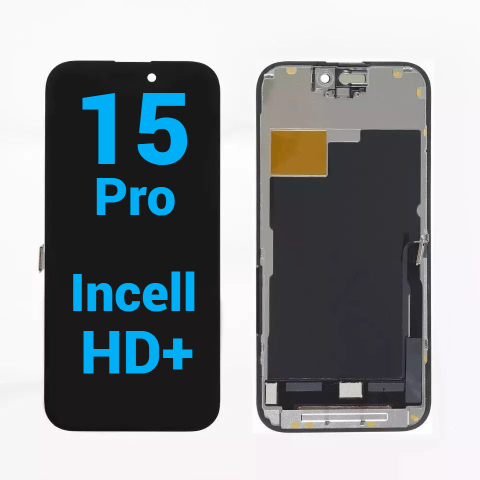 Iphone - Ecran display lcd apple iphone incell hd hd+ fhd premium negru 15 pro