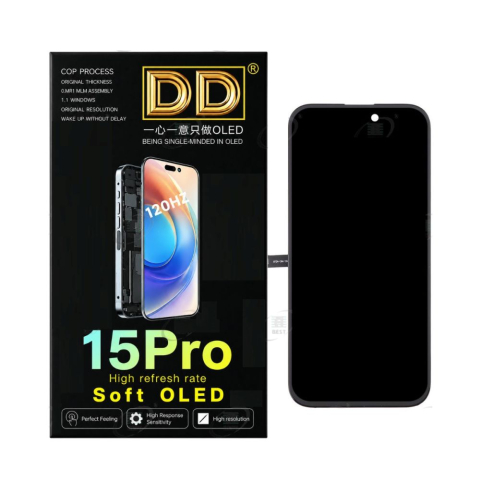 Ecrane / Display - Display Ecran Lcd pentru Iphone 15 Pro Soft Oled DD (120 Hz)