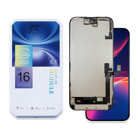 Ecrane / Display - Display Ecran Lcd pentru Iphone 16 Incell JK (FullHD) Negru