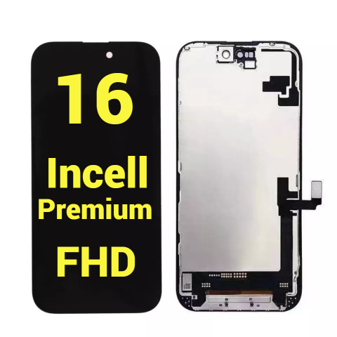 Seria 16 - ecran display lcd apple iphone 16 incell negru