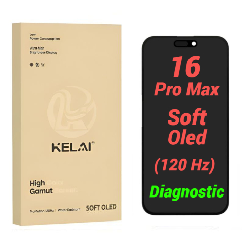 Seria 16 - Display Ecran Lcd pentru Iphone 16 Pro Max Soft Oled Diagnostic KELAI