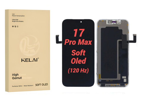 Iphone - Display Ecran Lcd pentru Iphone 17 Pro Max Soft Oled KELAI (120 Hz)