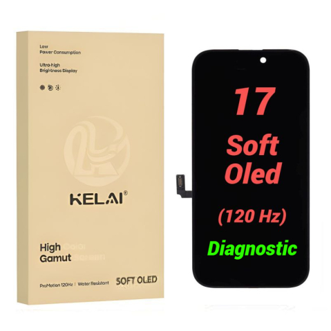 Seria 17 - Display Ecran Lcd pentru Iphone 17 Soft Oled Diagnostic (120 Hz)
