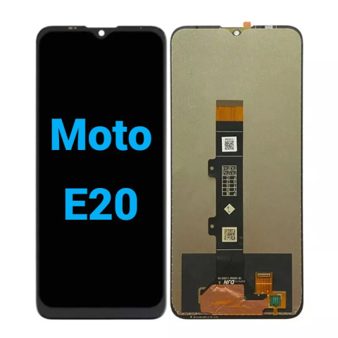 Motorola - Ecran display lcd moto negru Motorola E20 XT2155  XT2155-1  XT2155-3  XT2155-6
