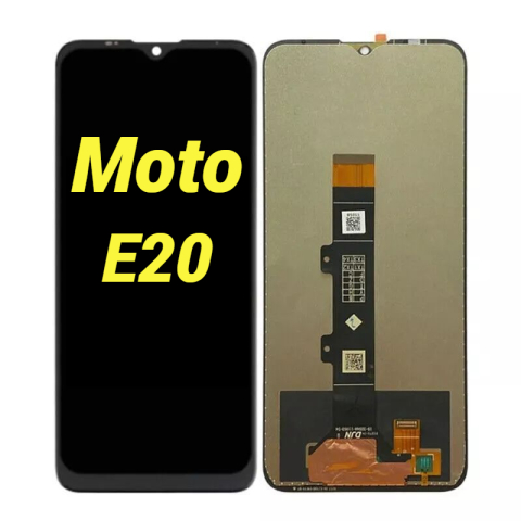 Motorola - Ecran display lcd moto negru Motorola E20 XT2155  XT2155-1  XT2155-3  XT2155-6