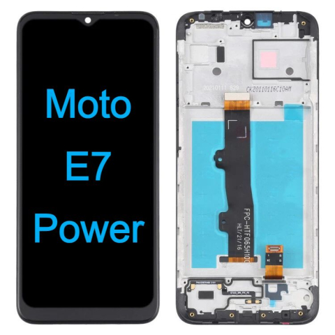 Motorola - Ecran display lcd moto negru Motorola E7 Power XT2097-13 Motorola E7i Power XT2097-13